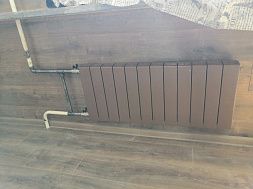 Замена батарей отопления